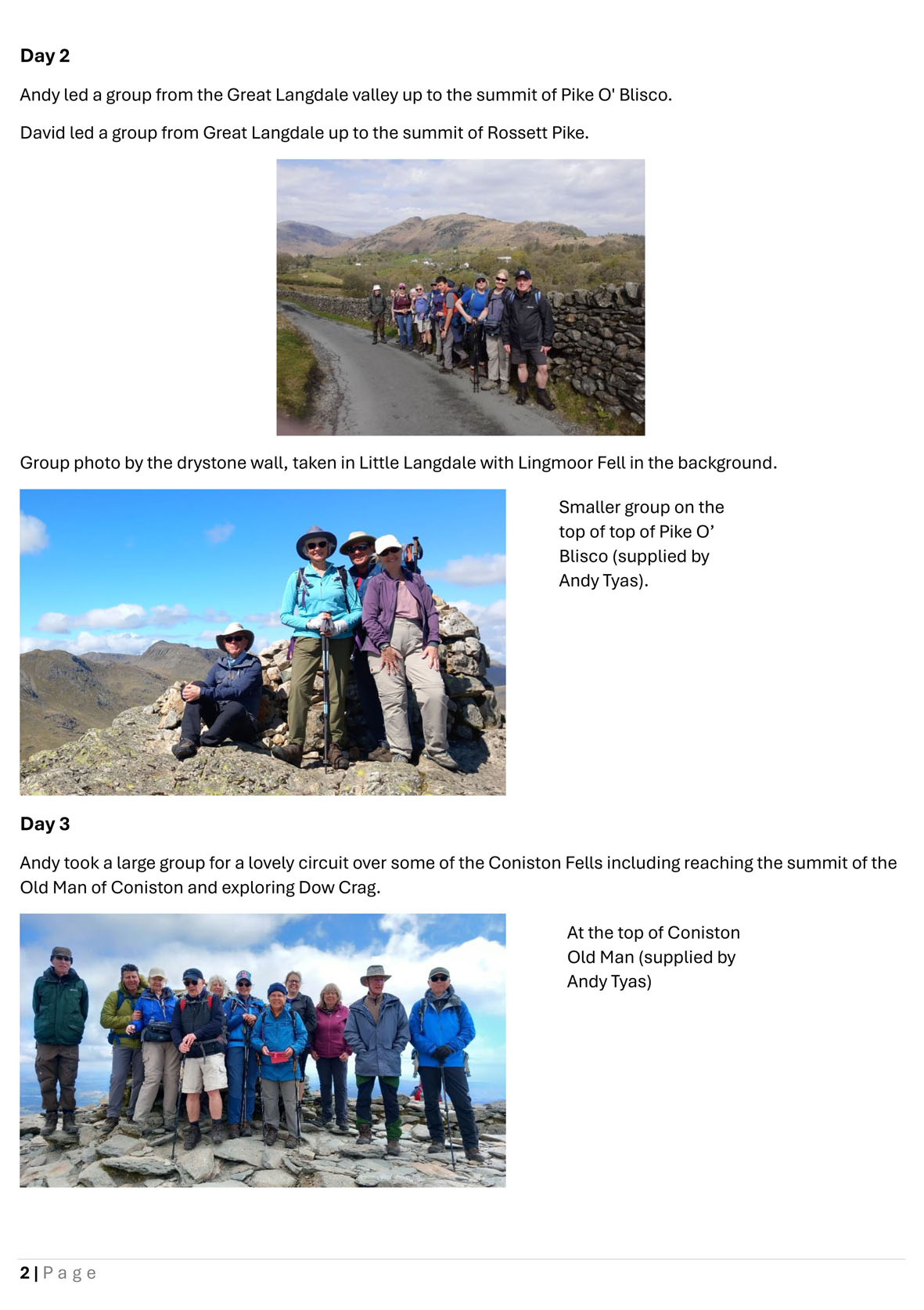 Summer 26 Newsletter 2