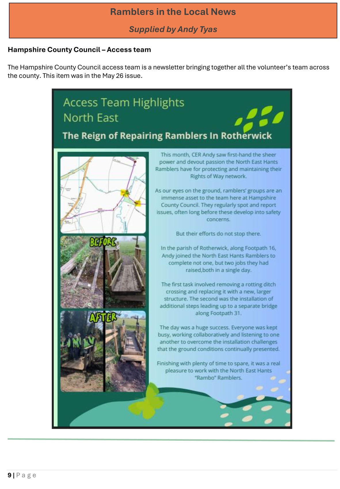 Summer 26 Newsletter 9